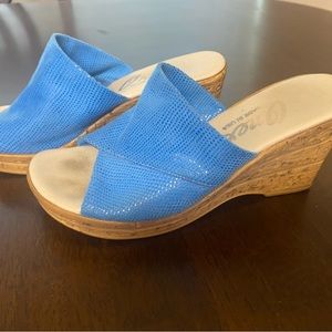 Ocean Blue Onex Wedges